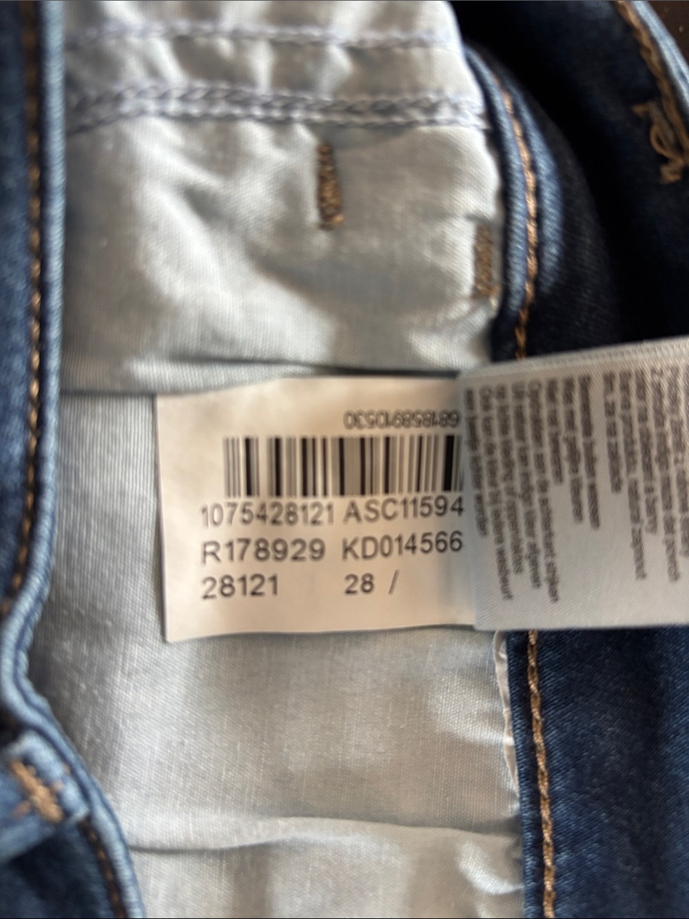Mavi Women's Boyfriend Jeans - Dark Blue Denim - Picture 9 of 10